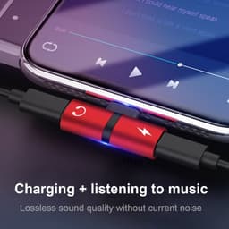 Thumbnail Hdoorlink 2 In 1 Type C/IOS To 3.5mm Adapter Đầu Chuyển Đổi Âm Thanh Dây Cáp Chia Cổng Sạc 2