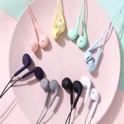 Thumbnail Tai nghe Vitog siêu trầm kiểu két tai có dây giắc cắm 3.5mm màu sắc macaron 1