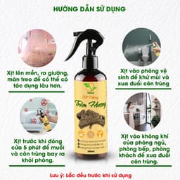 Thumbnail Xịt Phòng Thơm Lâu Trầm Hương TAMAS Chai 100-300ml, Khử Mùi, Thơm Dai, Quyến Rũ Như Hương Thơm Nước Hoa 3