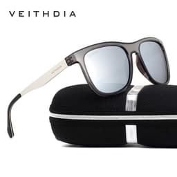 Thumbnail Kính mát VEITHDIA gọng vuông chất liệu TR90 chống tia UV400 phong cách thể thao thời trang cho nam nữ 6110 2