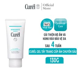 Thumbnail Gel Tẩy Trang Cấp Ẩm Chuyên Sâu Curel Intensive Moisture Care Makeup Cleansing Gel 130g 3