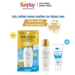 Thumbnail Kem Chống Nắng Dưỡng Trắng Da Cho Da Dầu Sunplay Skin Aqua Clear White Spf50 55g 2