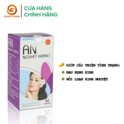 Thumbnail An nguyệt khang AnChau cải thiện tình trạng đau bụng kinh rối loạn kinh nguyệt 60 viên nang - Global Pharma 1