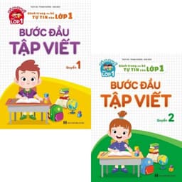 Thumbnail Sách - Combo Hành trang cho bé tự tin vào lớp 1 - 6 quyển 3