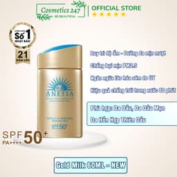 Thumbnail Kem chống nắng Anessa Perfect UV Sunscreen Skincare Milk SPF 50+ PA++++ 60ml 2