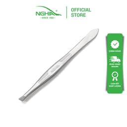 Thumbnail Nhíp Nhổ Lông Mày, Lông Mũi, Lông Nách, Tóc Bạc Inox Kềm Nghĩa N.402 - Đầu Xéo 2