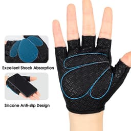 Thumbnail Găng tay nửa ngón WEST BIKING thoáng khí chống trượt khi đi xe đạp cho nam nữ 3
