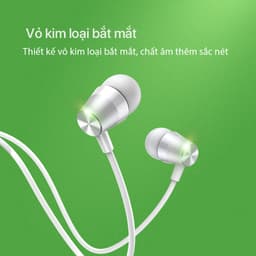 Thumbnail Tai Nghe Có Dây ROBOT RE101S Nghe Nhạc Đàm Thoại Cổng Kết Nối 3.5mm - Dây Chống Rối 4