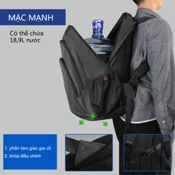 Thumbnail 【Local Delivery】TIGERNU 3893 Balo đựng máy tính xách tay 15.6inch có cổng USB siêu nhẹ chống nước 3