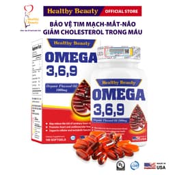 Thumbnail Viên Uống Healthy Beauty Omega 3,6,9 Từ Dầu Hạt Lanh 100 Viên & 200 Viên 2