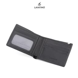 Thumbnail Ví ngắn nam da bò cao cấp khóa kéo hiện đại chính hãng Lavatino [Wallet Vasto - WB34] 3