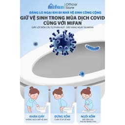 Thumbnail Miếng Giấy Lót Bồn Cầu Tự Phân Hủy MIFAN - 10 miếng/set - Chống Thấm Nước, Dính Chắc Chắn - Nhỏ Gọn, Vô Trùng, Sạch Sẽ 1