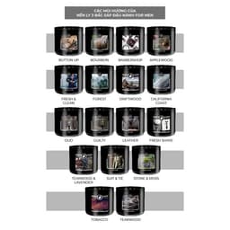 Thumbnail Nến 3 Bấc Sáp Đậu Nành For Men Goose Creek từ Yankee Candle 411g - BST Nhiều Mùi Hương 3
