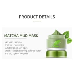 Thumbnail Mặt nạ bùn LAIKOU tinh chất trà xanh chăm sóc da 85g 4