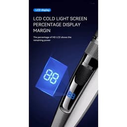 Thumbnail Tông đơ cắt tóc Kemei không lõi tích hợp đèn led chuyên nghiệp 3