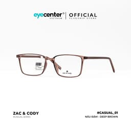 Thumbnail Gọng kính vuông nam nữ chính hãng C01S by Zac & Cody nhập khẩu Eye Center Vietnam 3