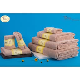 Thumbnail Khăn mặt chữ nhật Poêmy sọc gân KT(29x45) 1