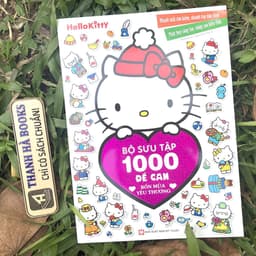 Thumbnail Sách - Hello Kitty - Bộ Sưu Tập 1000 đề can - Bốn Mùa Yêu Thương (2-8 tuổi) 1