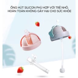 Thumbnail Bình Nước Cao Cấp 250ml Cho Bé Van Chống Sặc, Chịu Nhiệt Tốt, Tay Cầm Tiện Lợi, Phù Hợp Để Tập Uống Sữa và Nước IQ Kao 1