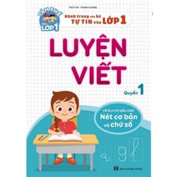 Thumbnail Sách - Bộ 3 luyện viết - Hành trang cho bé tự tin vào lớp 1 1