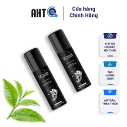 Thumbnail chai xịt giày diệt khuẩn khử mùi hôi giày, hôi chân Nano Xclean For Shoes - Nano Bạc AHT Corp (AHTC) 100ml 2