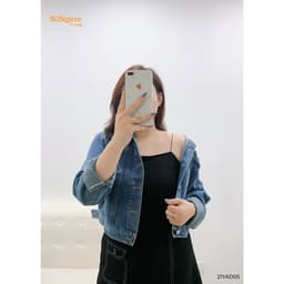 Thumbnail Áo 2 dây thun nữ BIGSIZE (55kg đến 95kg) - 21YAD05 - [BU Bigsize Young] 3