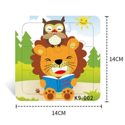 Thumbnail Đồ chơi lắp ráp LEQIAZHIXING k9-01-024 kiểu hoạt hình dễ thương cho bé 4