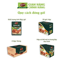 Thumbnail Gia Vị Nướng BBQ Barona 80g ướp ngon chuẩn vị không cần nêm nếm 4