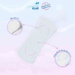 Thumbnail Combo 2 gói băng vệ sinh thảo dược Glamiss Cool hàng ngày 15.5 cm siêu thấm hút 2