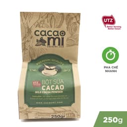 Thumbnail Bột ca cao sữa hoà tan 3in1 CACAO MI pha thức uống socola, trà sữa đậm đà vị ca cao nguyên chất 250g 1