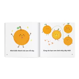 Thumbnail Sách Ehon Trái cây muôn màu Dành cho trẻ từ 0 đến 3 tuổi 3