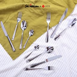 Thumbnail Bộ dao thìa dĩa muỗng nĩa Sa Maison nhiều kích cỡ chất liệu inox 304 xuất khẩu Châu Âu 4