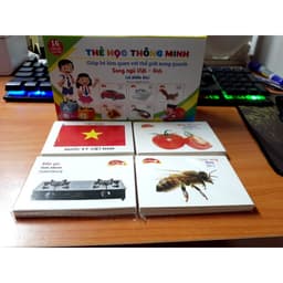 Thumbnail Sách - Bộ Thẻ Học Song Ngữ Thông Minh 16 Chủ Đề, 416 Thẻ Cho Bé 3