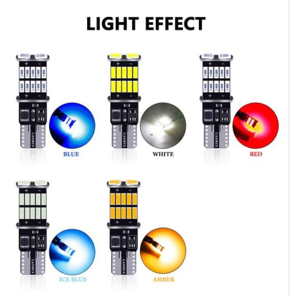 Ảnh Đèn Led Lymoyo T10 T15 W5W 194 168 26smd 4014 Cho Xe Hơi 3