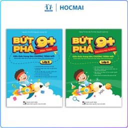 Thumbnail Combo 2 cuốn sách Bứt phá 9+ lớp 6 (Theo chương trình SGK mới). Bí kíp giúp con đạt toàn điểm 9,10 trên lớp 1