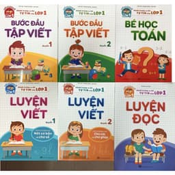 Thumbnail Sách - Combo Hành trang cho bé tự tin vào lớp 1 - 6 quyển 1
