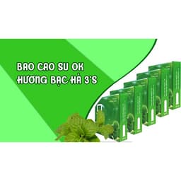 Thumbnail Bao cao su OKHQ mát lạnh cho cảm giác thăng hoa 5 hộp nhỏ (15 bao) GEMHOME 2