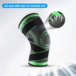 Thumbnail Băng Quấn Bảo Vệ Đầu Gối MixSport Co Giãn 4 Chiều Thoáng Khí Ngăn Chặn Chấn Thương 2