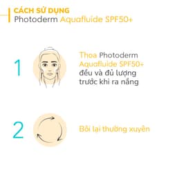 Thumbnail Kem chống nắng giảm bóng nhờn cho mọi loại da Bioderma Photoderm Aquafluide SPF50+ Claire 40ml [Màu da] 3