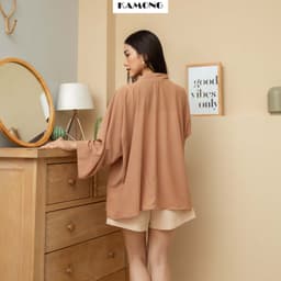 Thumbnail Áo khoác Cardigan mỏng nhẹ KAMONG đủ màu, đủ size A131 4