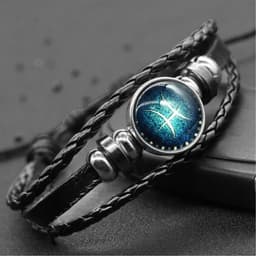 Thumbnail Vòng Tay CRRJU 006 Thiết Kế Kiểu Dây Bện Thời Trang Hàn Quốc Cho Nam Nữ 3
