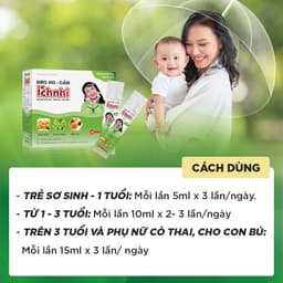 Thumbnail Siro ho cảm Ích Nhi hộp 30 góix5ml hỗ trợ giải cảm, giảm ho,sổ mũi,tiêu đờm, dùng cho trẻ nhỏ,bà bầu 4