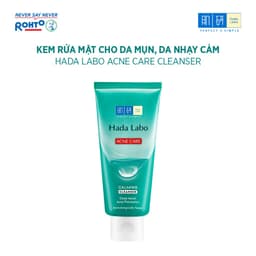 Thumbnail Sữa Rửa Mặt Hada Labo Dưỡng Ẩm Trắng Da Giảm Mụn 80g 3