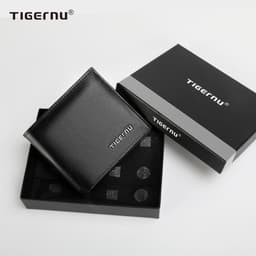 Thumbnail Tigernu 8006 Ví Ngắn Gập Đôi Chống RFID Kèm Hộp Đựng Cao Cấp 1