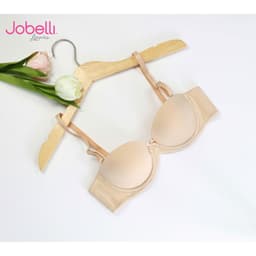 Thumbnail Áo lót nữ trơn, cúp ngang nửa ngực, mút mỏng Jobelli A2322 2