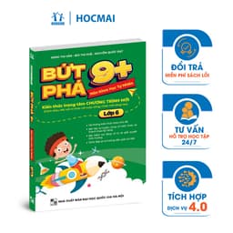 Thumbnail Sách Bứt phá 9+ lớp 6 môn Khoa Học Tự Nhiên (Theo chương trình SGK mới). Bí kíp giúp con đạt toàn điểm 9,10 trên lớp 2