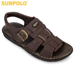 Thumbnail Xăng Đan Nam Da Bò Cao cấp SUNPOLO SDA023 4