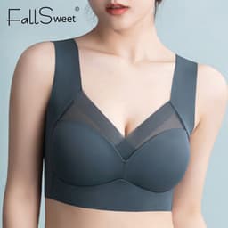 Thumbnail Fallsweet Áo Ngực Thể Thao Không Gọng Không Đường May plus size Cho Nữ 3