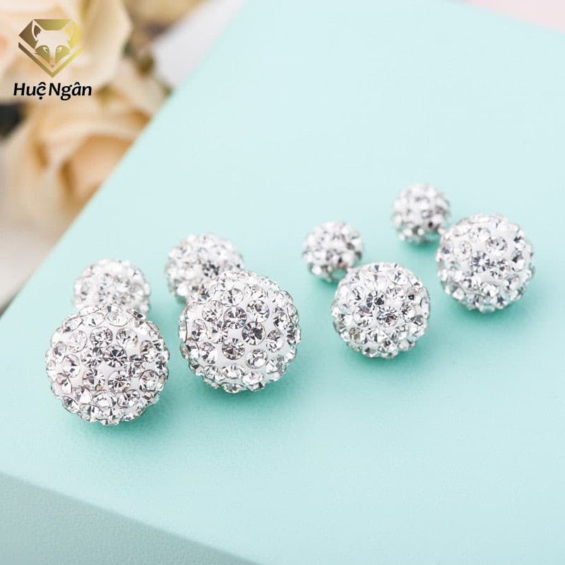 Ảnh Bông tai bạc Ý 925 Huệ Ngân - Bồ công anh RYE140692 3