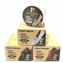 Thumbnail Xi giày, dưỡng da giày Pierre Cardin Pháp làm bóng da bề mặt, chữa vết gãy, nứt giày tây -hộp 45g 1
